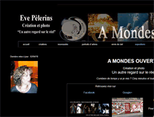 Tablet Screenshot of evepelerins.com